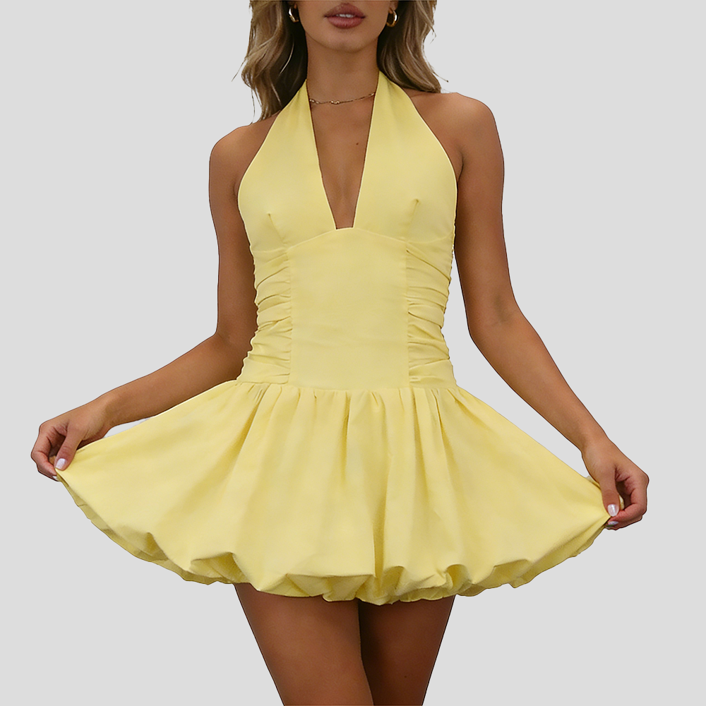 Halter Mini Dress