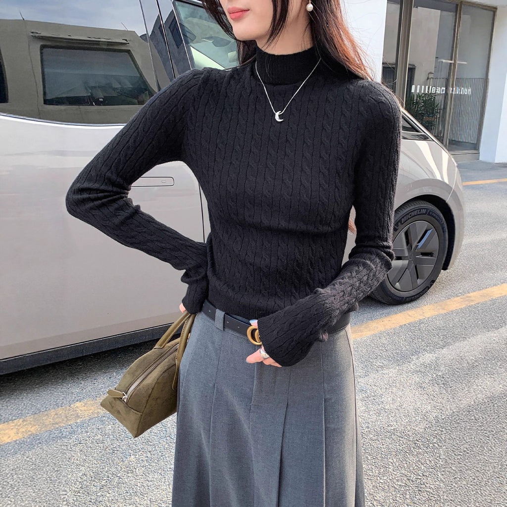 **ContourKnit™ Cropped Sweater**