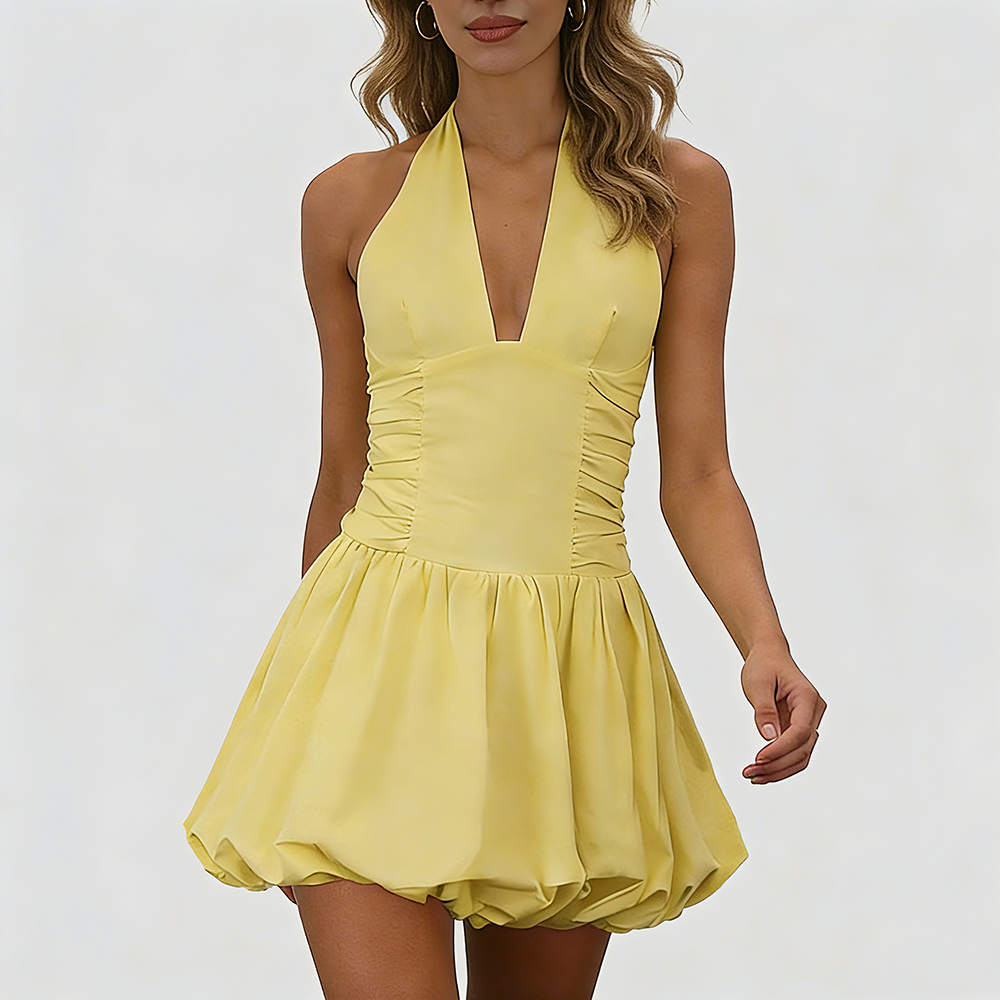 Halter Mini Dress