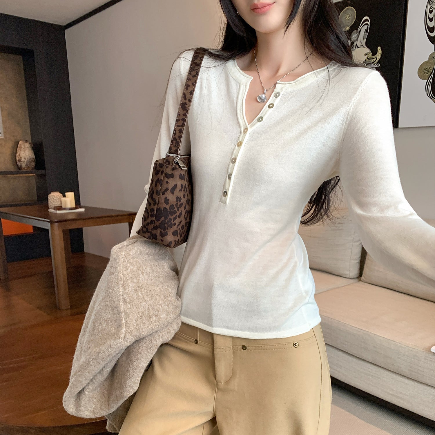 Slim-Fit Layering Tee