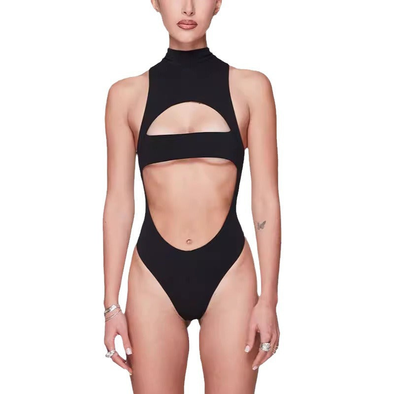 Hollow-Out Sexy Slim Jumpsuit