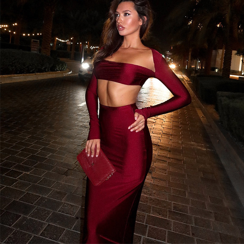 Strapless Skirt Set
