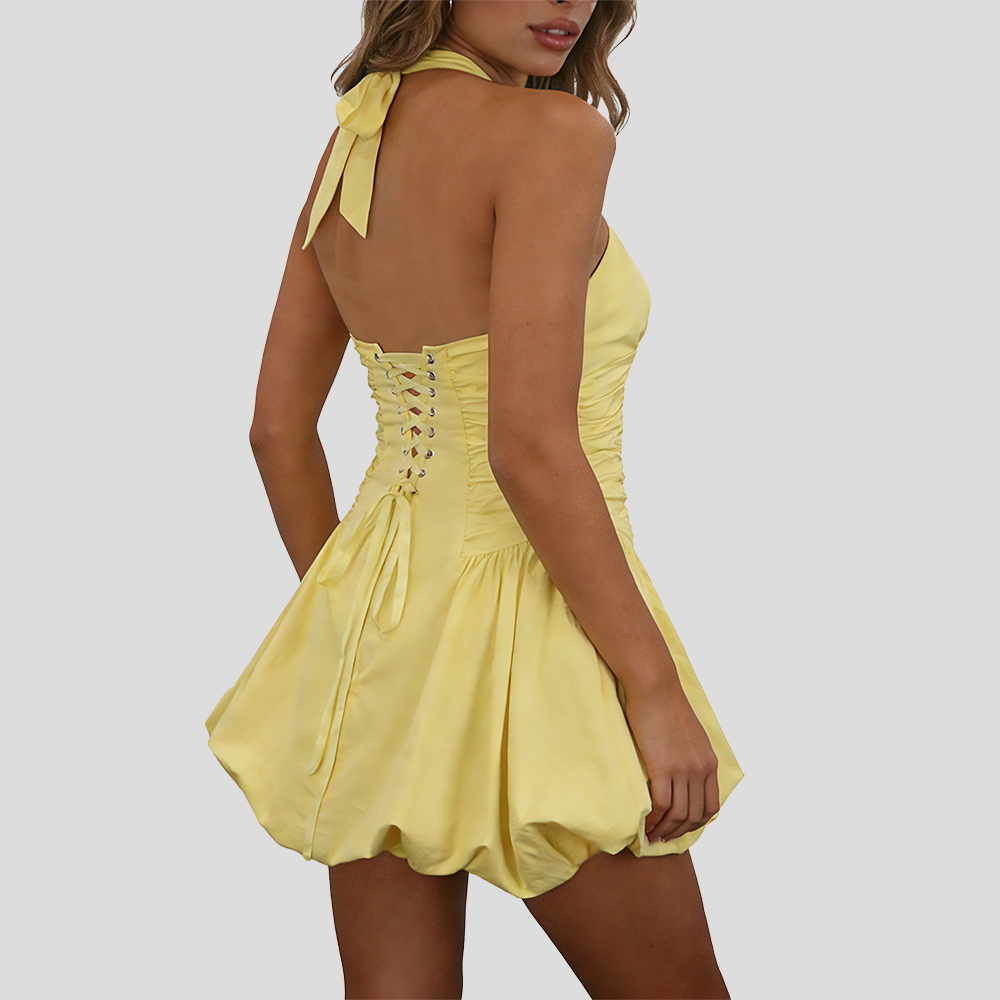 Halter Mini Dress