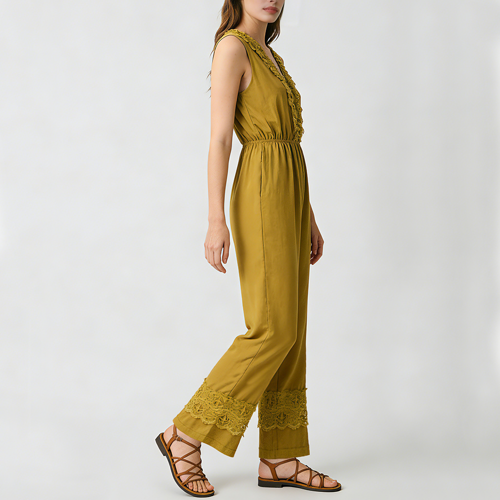 Pleated Chiffon Cutout Dress