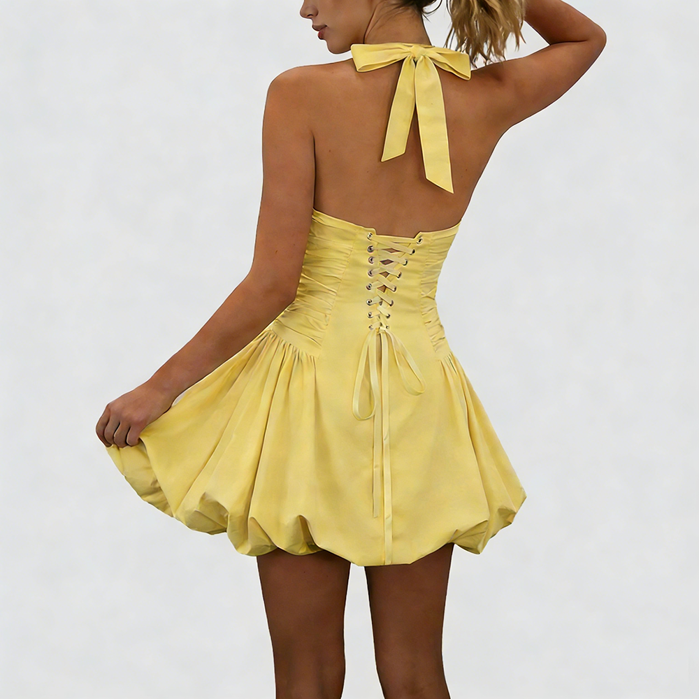 Halter Mini Dress
