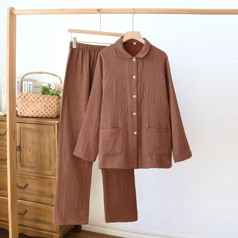 Cotton Gauze Sleepwear Set