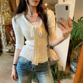 Lace Mock Top