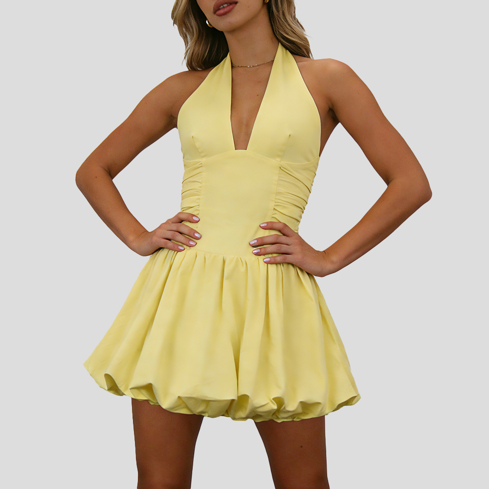 Halter Mini Dress
