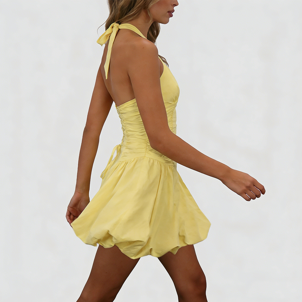 Halter Mini Dress