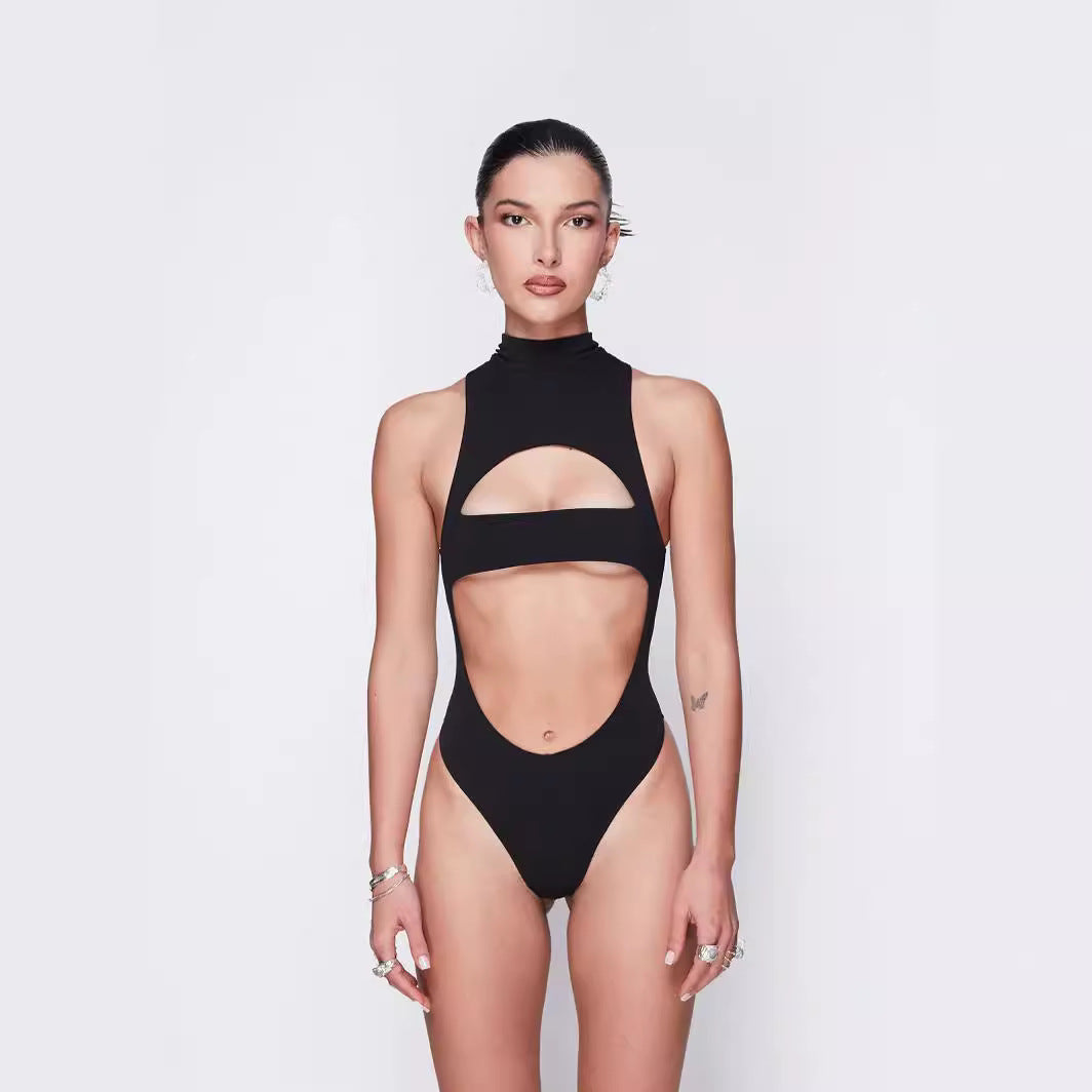 Hollow-Out Sexy Slim Jumpsuit