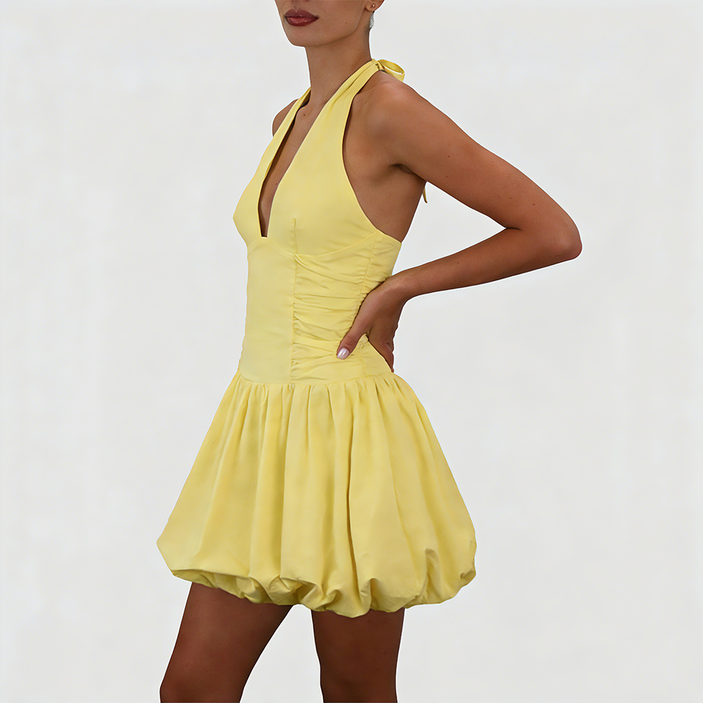 Halter Mini Dress