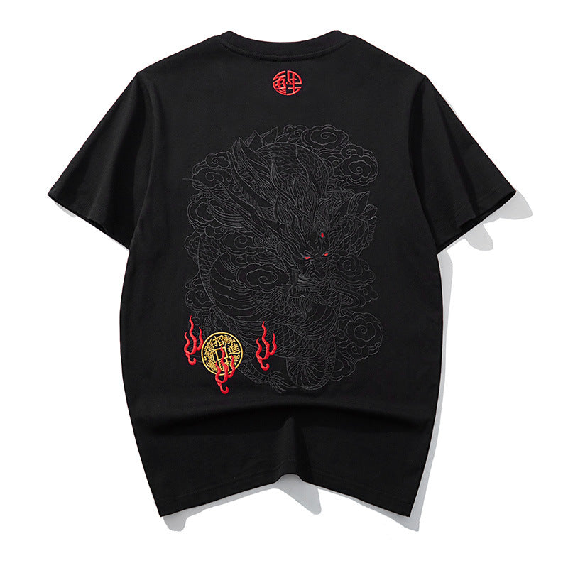Dragon Embroidered Tee