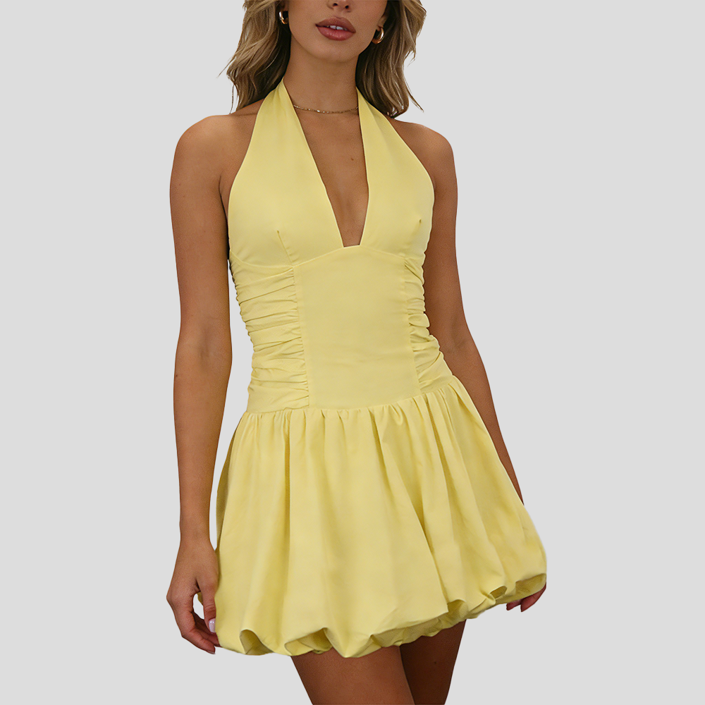 Halter Mini Dress