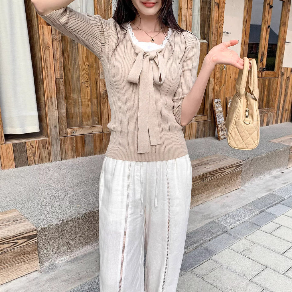 Lace Mock Top