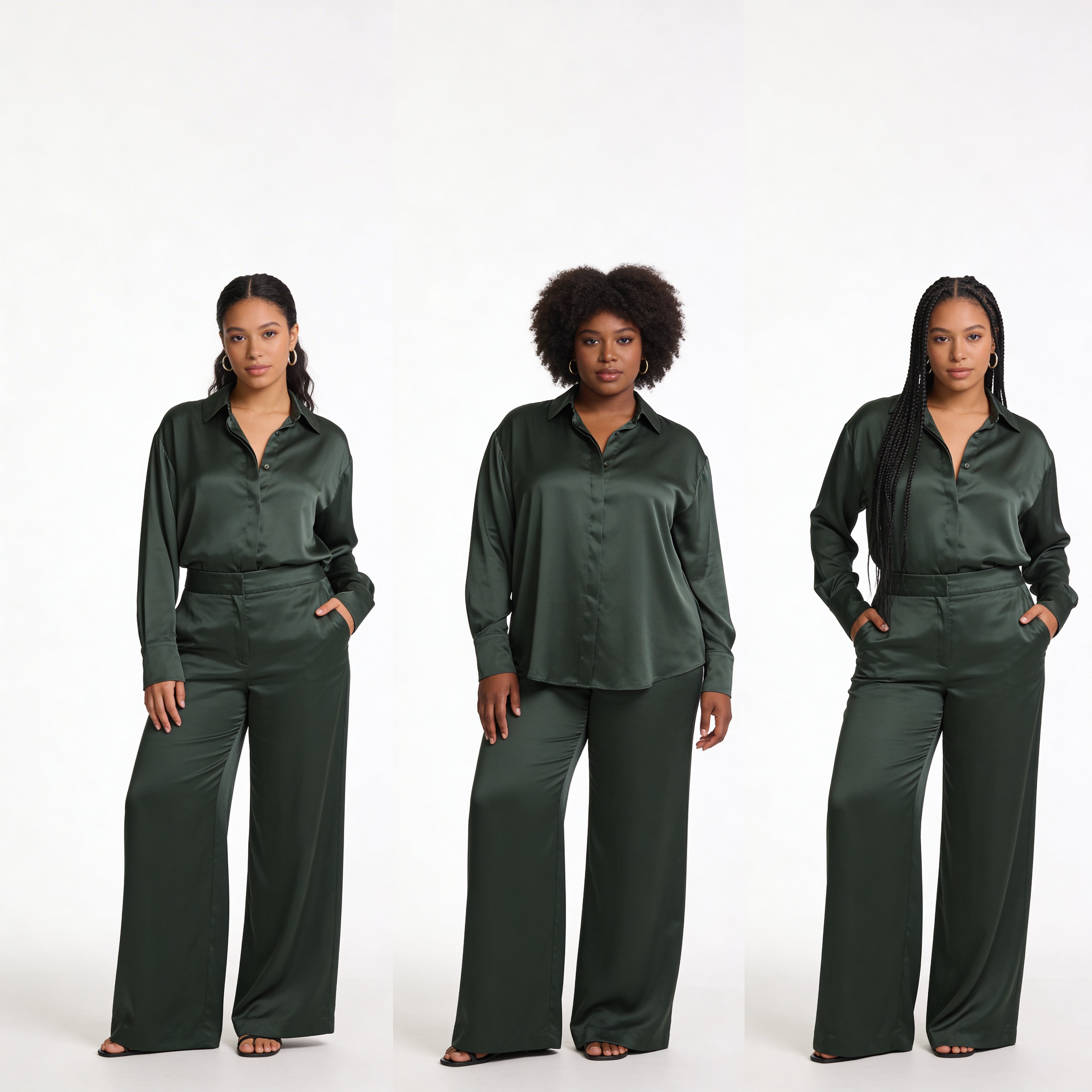 Y2K 2-Piece Solid Suit