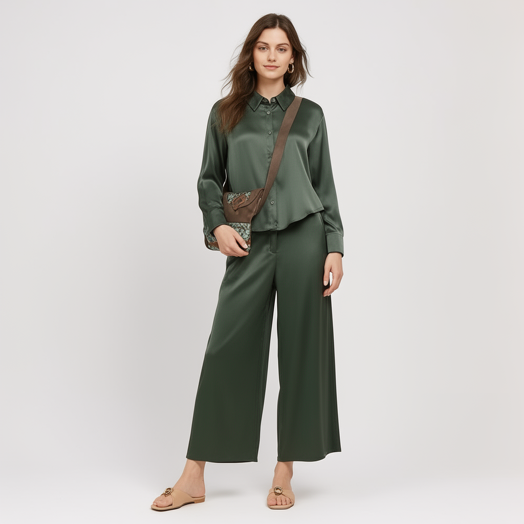 Y2K 2-Piece Solid Suit